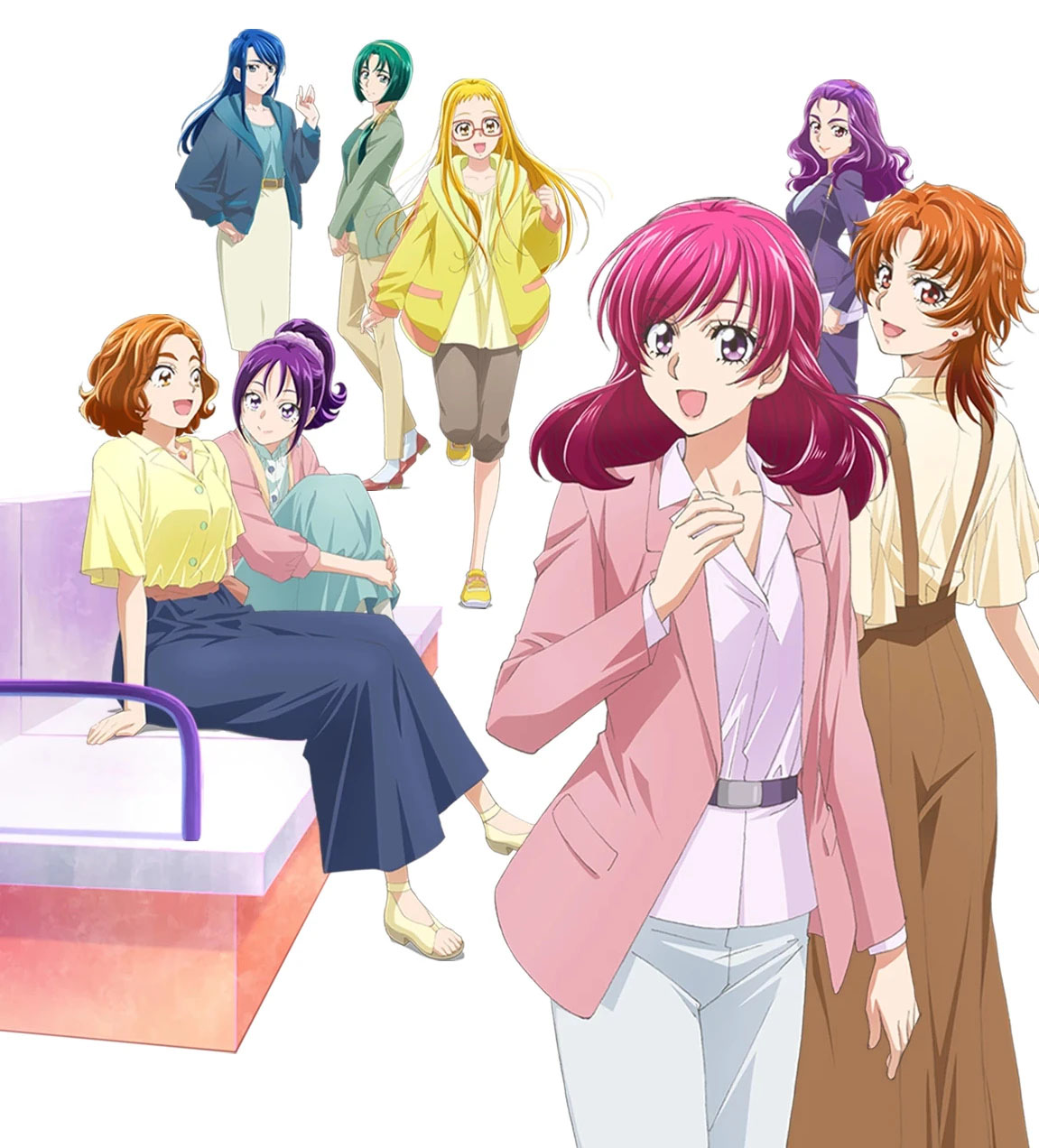 Otona Precure 2023: Confira as outras protagonistas de 'Yes